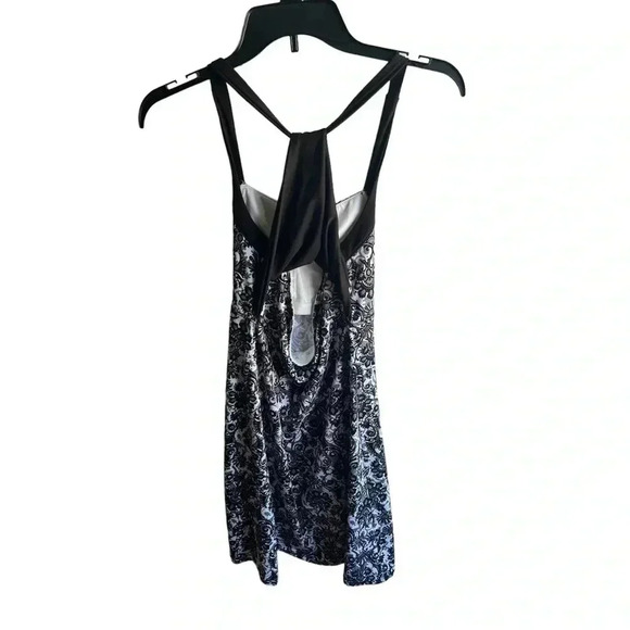 Soybu Women's Black and White Crossover Built In Bra Athletic Dress Small - Picture 3 of 7